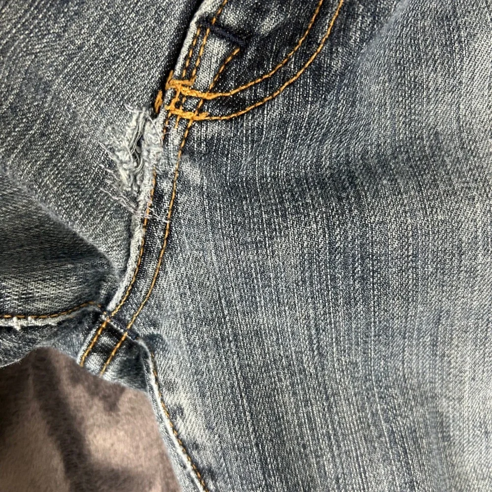 Agave Denim Rocker Jeans Mens 38 Blue Slim Straight Leg Handcrafted California